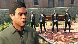 Lamar Roasts Franklin So Hard Coffin Dancers Show Up | GTA V