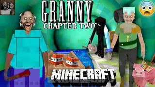 Granny chapter-2 Minecraft mod full gameplay in tamil/Horror/on vtg!