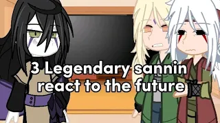 Past Legendary sannin react to te future... [🇪🇸&🇺🇸] •Naruto• (Gacha Club) ✨Maybe JiraTsuna✨