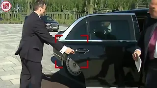 COVID-19 Shall Not Pass! Putin's Limo Getting Sanitized Caught on Camera