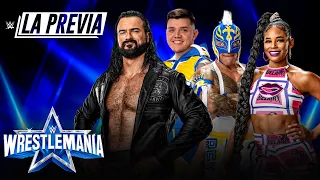 La Previa de WWE: WrestleMania 38 Sábado | Abr 2, 2022