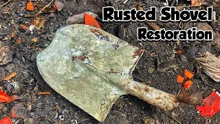 Restoration Super Rusted Shovel | New Construction Tool Restoration 2020