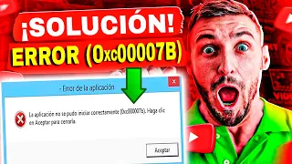 Error 0xc00007b WINDOWS 10,11,7| 2023 | SOLUCIÓN INFALIBLE | x32 y 64bits | 2024-2025