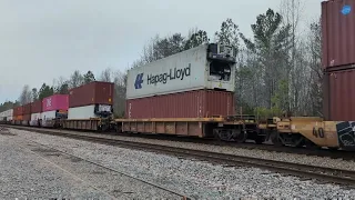 Norfolk Southern train 277 gets stopped because of hot wheels on the DPUs