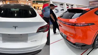 2023 Tesla Model Y Vs Xpeng G6 in-depth Walkaround