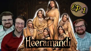 Americans REACT to Heeramandi | Episode 1 | Manisha Koirala | Sonakshi Sinha | Aditi Rao Hydari