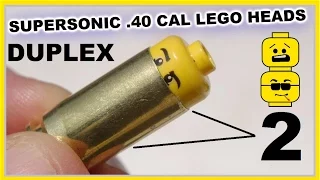 World's Fastest LEGO HEADS -  Supersonic Edition!