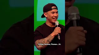 „Ich hab ein Paket für Philipp.“ | Tutty Tran beim Prix Pantheon 2022