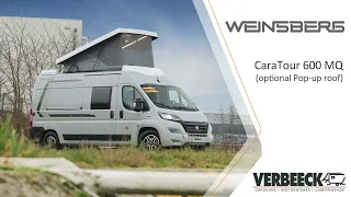 WEINSBERG CaraTour 600 MQ | 2022 | optional Pop-up roof