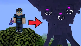 I Morphing into the Wither Storm in Minecraft!