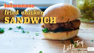 A Taiwanese Twist to a Fried Chicken Sandwich | Cooking Challenge: 01