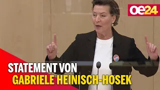 Debatte um das Budget: Statement von Gabriele Heinisch-Hosek