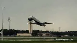 *2 Views* Delta MD-88 takeoff @ Fort Myers