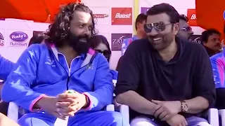 Bobby Deol & Sunny Deol Cheering For Mumbai Heroes In Celebrity Cricket League