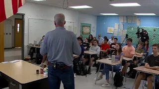 Mass. organization shares painful, personal impacts of 9/11 with HS students