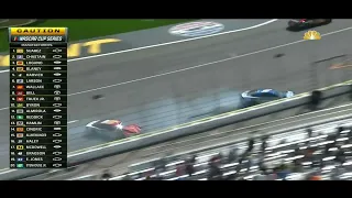 Bubba Wallace Kyle Larson crash