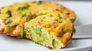 Easy Broccoli Cheddar Frittata