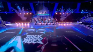 Cast of 'Rock of Ages' perform 'Don't Stop Believing' on Dancing on Ice 2012