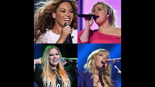 Who sang 'Iris' (Goo Goo Dolls) better? Beyonce vs Kelly Clarkson vs Avril Lavigne vs Taylor Swift