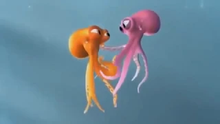 Прикольный очень мультик Осьминожки - про любовьCool cartoon very Octopussy - about love