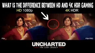 Uncharted : The lost legacy | Ps4 vs Ps4 pro | Graphics comparison HD and HDR gaming | NV Game Zone