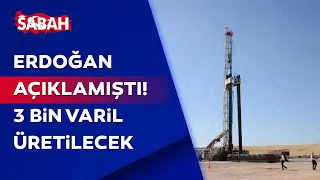 Erdoğan'ın açıkladığı üç petrol kuyusundan biri olan Yenişehir 1 kuyusu 3 bin varil petrol üretecek