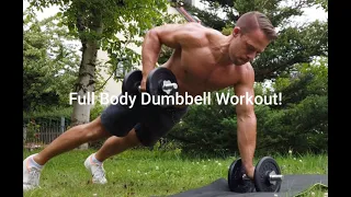 Full Body Dumbbell Workout by Michael Vazquez