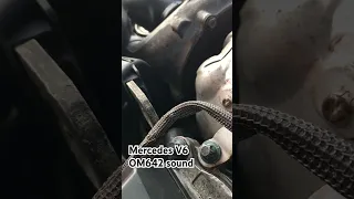 Mercedes E280 CDI V6 engine sound W211