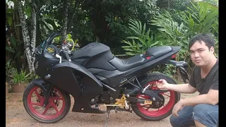 REVIEW  OLD CB150R MODIFIKASI FULL FAIRING Deskripsi Lengkap