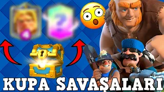 ŞAMPİYONSUZ DERECE YAPMAK İMKANSIZ! ALTIN SANDIKTAN ŞAMPİYON VE EFSANEVİ CLASH ROYALE #CLASHROYALE