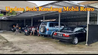 Grebek sorum octa automobil di Kandang mobil retro