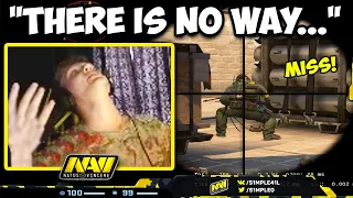 S1MPLE HOW'D YOU MISS? STEWIE2K FLAWLESS HOLD! CS:GO Twitch Clips