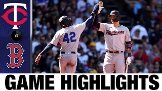 Twins vs. Red Sox Game Highlights (4/15/22) | MLB Highlights