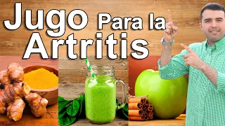 CURA TU DOLOR DE ARTICULACIONES, HUESOS Y ARTRITIS CON ESTE JUGO CASERO - Curcuma, Apio y Manzana