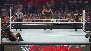 Braun Strowman appear first time in WWE.