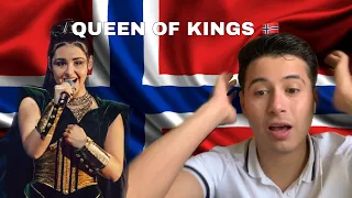 MEXICAN 🇲🇽 REACTS TO ALESSANDRA "QUEEN OF KINGS" (NORWAY 🇳🇴 EUROVISIÓN  SONG CONTEST 2023)