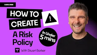 How to create an ISO27001 Risk Policy in under 5 minutes