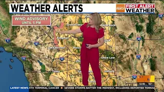 Breezy now, hotter later this week in Arizona