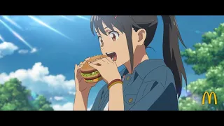 Japan McDonald's「Big Mac and Suzume」Advertisement【ENG Sub】