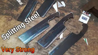 PRIMITIVE TECHNOLOGY Making A Strong Knife & Machete