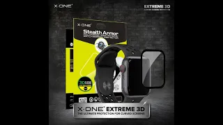 How to install X-One Extreme 3D screen protector for Apple Watch series