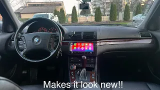 Updating my E46 interior with this $300 mod.