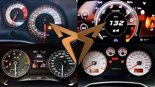 Seat Leon CUPRA - ACCELERATION Battle - (mk1 vs mk2 vs mk3 vs mk4)