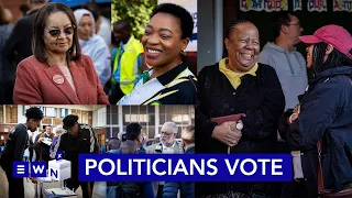 'South Africans, we are blessed' - Politicians across the country vote