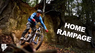 HOME RAMPAGE IS BACK - RIDING OFF A CLIFF