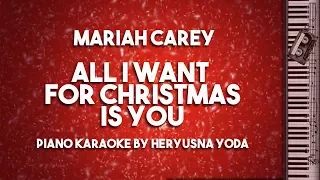 All I Want For Christmas Is You (Piano Karaoke Version) by Mariah Carey