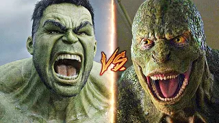 Lizard V/S Hulk Showdown in Hindi By Captain Spidey