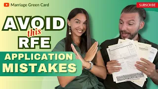 APPLICATION MISTAKES: Here's What Happens Next | Marriage Green Card