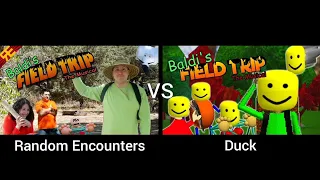 BALDI'S FIELD TRIP: THE MUSICAL Part 6 (Random Encounters vs Duck)