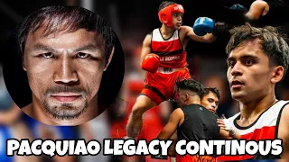 Manny Pacquiao Praises His Son Jimuel For Winning His 1st Amateur Boxing Match 👀